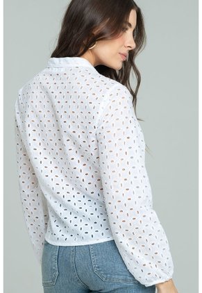 Blusa Mallorca Blanco Ragged Pf11113157