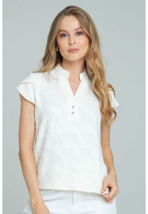 Blusa Marsella Blanco Ragged Pf11113095