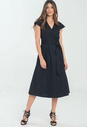 Vestido Midi Khaylee Azul Ragged Pf11511370