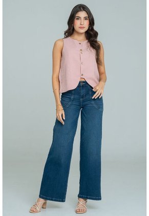 Blusa Maleno Rosa Ragged Pf11113074