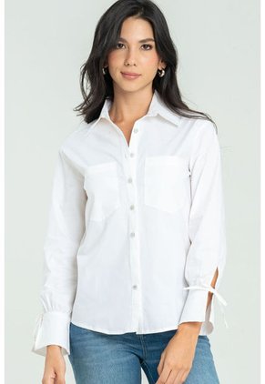 Camisa Mhelor Blanco Ragged Pf11112813