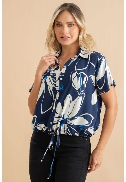 Blusa Hayard Azul Ragged Pf31113556