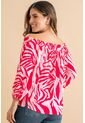 Blusa Evonne Rosa Ragged Pf31113540 de Ragged