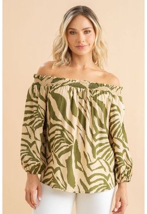 Blusa Evonne Verde Ragged Pf31113540