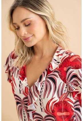 Blusa Thorrik Rojo Ragged Pf31113552