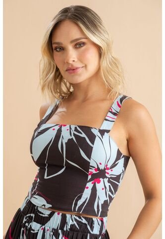 Crop Top Thailly Café Ragged Pf31113560 Ragged