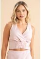 Crop Top Everlhy Rosa Ragged Pf31113557 de Ragged