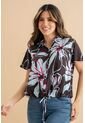 Blusa Hayard Café Ragged Pf31113556 de Ragged