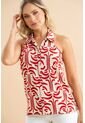 Blusa Rhiya Rojo Ragged Pf31113573 de Ragged