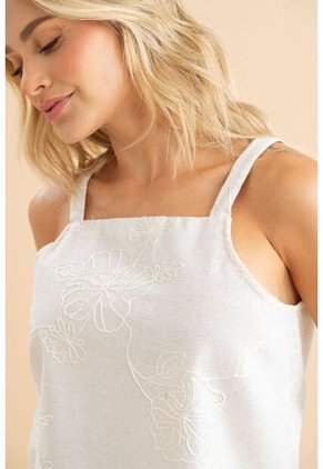 Blusa Caoba Beige Ragged Pf31113579