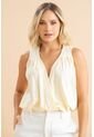 Blusa Madagascar Beige Ragged Pf31113581 de Ragged