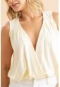 Blusa Madagascar Beige Ragged Pf31113581 de Ragged