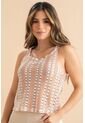 Blusa Tilda Rosa Ragged Pf31113585 de Ragged