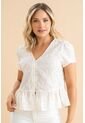 Blusa Madrid Blanco Ragged Pf31113592 de Ragged