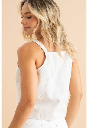 Blusa Caoba Beige Ragged Pf31113579