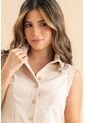 Blusa Sofy Beige Ragged Pf31113597 de Ragged
