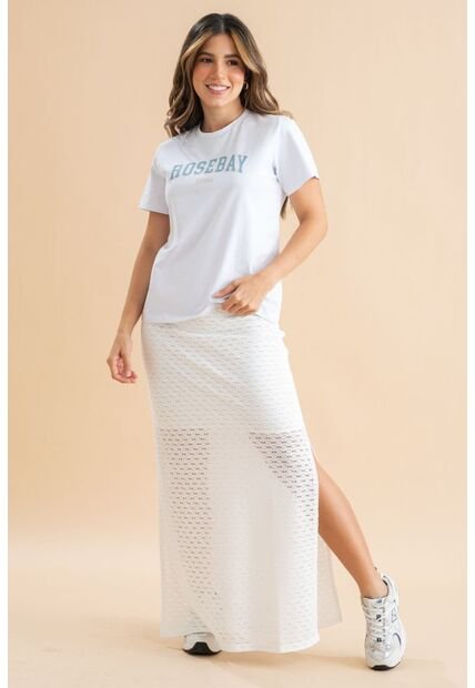 Falda Palm Blanco Ragged Pf31320361