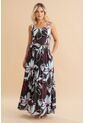 Falda Larga Whanda Café Ragged Pf31320359 de Ragged