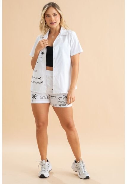Short Mind Blanco Ragged Pf31340231