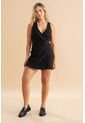 Falda Short Keischa Negro Ragged Pf31340236 de Ragged