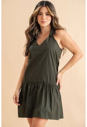 Vestido Maia Verde Ragged Pf31511503