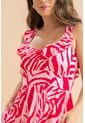 Vestido Corto Scheila Rosa Ragged Pf31511504 de Ragged