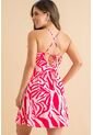 Vestido Corto Scheila Rosa Ragged Pf31511504 de Ragged