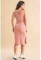 Vestido Rib Natalie Rosa Ragged Pf31511516 de Ragged