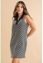 Vestido Christy Negro Ragged Pf31511520 de Ragged