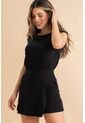 Enterizo Corto Stacia Negro Ragged Pf31530206 de Ragged
