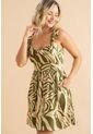 Vestido Corto Scheila Verde Ragged Pf31511504 de Ragged