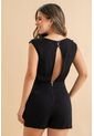 Enterizo Corto Stacia Negro Ragged Pf31530206 de Ragged