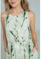 Vestido Mistura Verde Ragged Pf11511438 de Ragged