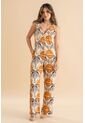 Enterizo Largo Edrom Amarillo Ragged Pf31530218 de Ragged