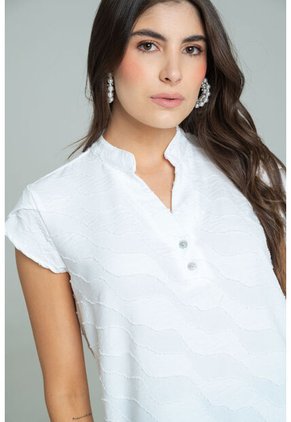 Blusa Marsella Blanco Ragged Pf11113095