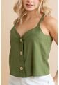 Blusa Lino Mali Verde Ragged Pf31113450 de Ragged