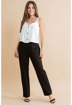 Blusa Lino Mali Blanco Ragged Pf31113450