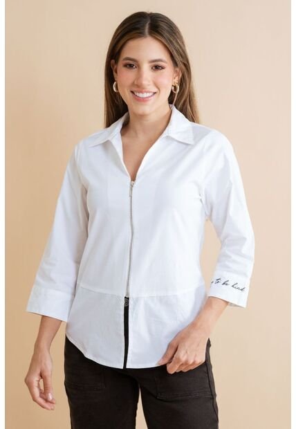 Camisa Choosing Blanco Ragged Pf31113510
