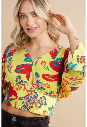 Blusa Kherra Verde Ragged Pf31113492