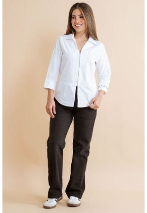 Camisa Choosing Blanco Ragged Pf31113510