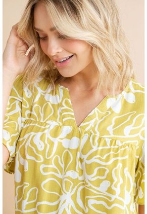 Blusa Abigail Verde Ragged Pf31113513