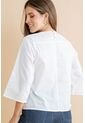 Blusa Blazhars Blanco Ragged Pf31113524 de Ragged