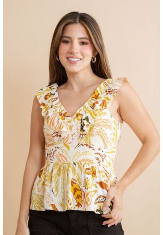 Blusa Olivia Blanco Ragged Pf31113547 Ragged