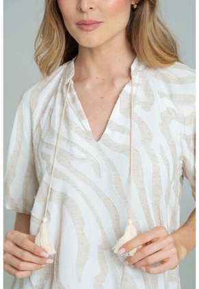 Blusa Dallas Blanco Ragged Pf11113092