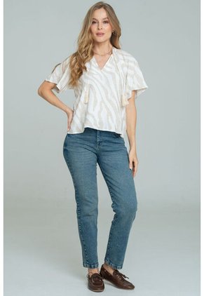Blusa Dallas Blanco Ragged Pf11113092