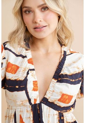 Blusa Slenna Azul Ragged Pf31113553