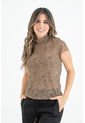 Top Animal Print Beige Ragged Pf31122168 de RAGSTYLE