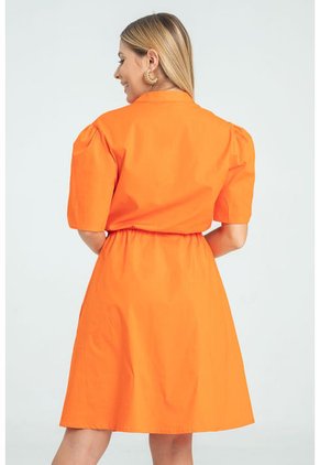 Vestido Corto Harty Naranja Ragged Pf32510469
