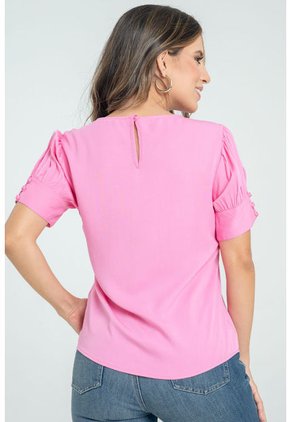 Blusa Lourd Rosa Ragged Pf32111307