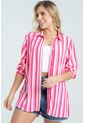 Bluson Rayas Fucsia Ragged Pf31113204 de RAGSTYLE